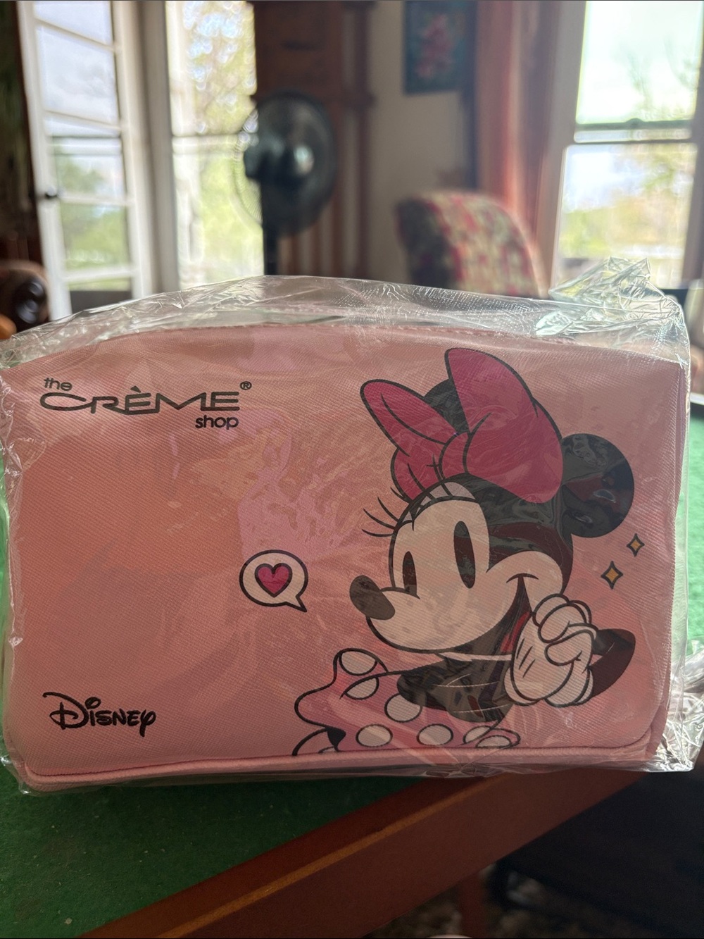 Disney Mickey/Minnie Mouse Pink Cosmetic Bag by The Creme Shop